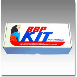 BBP Infectious Control Kit-cardboard container
