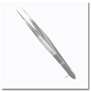 Stainless SteelSplinter Tweezers: 8166